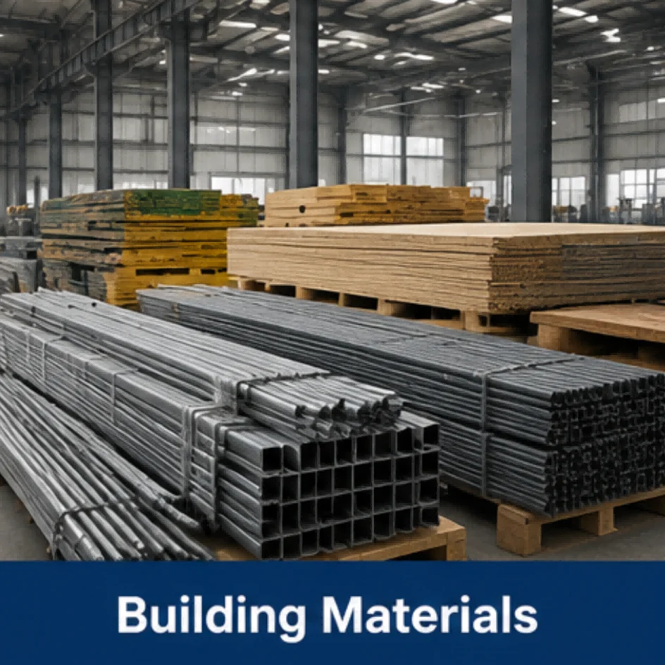 Building materials handling