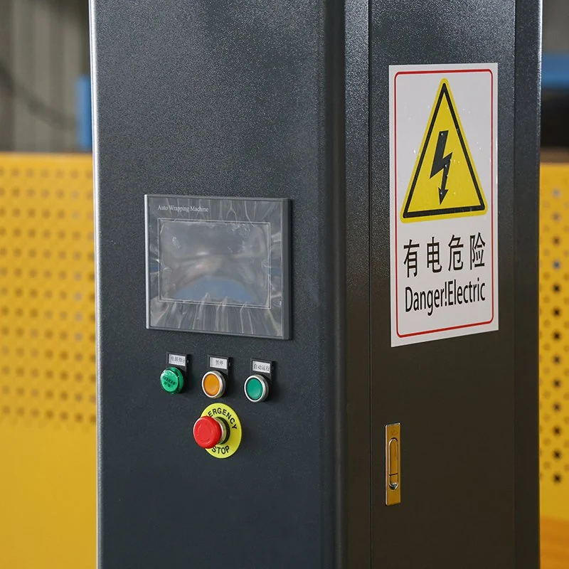 Pallet wrapper operating screen