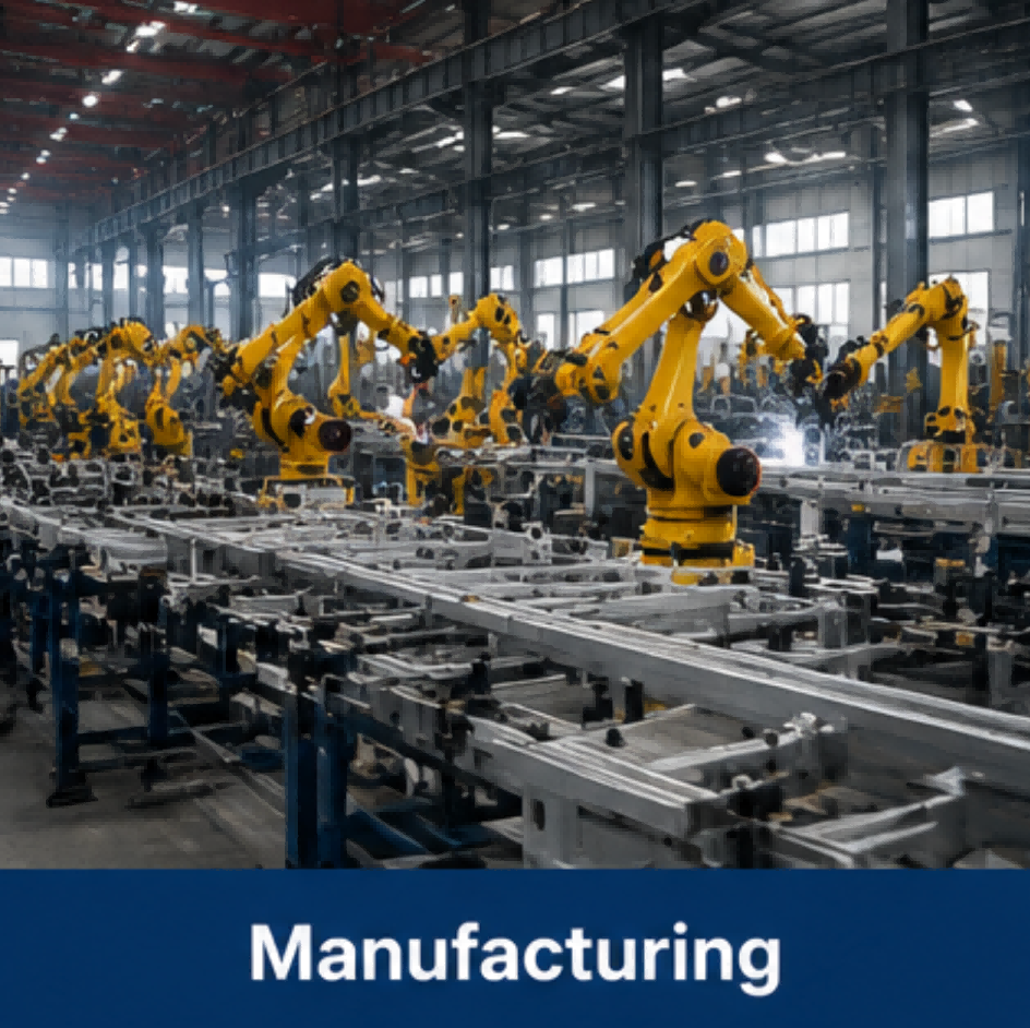 Industrial manufacturing equipment application