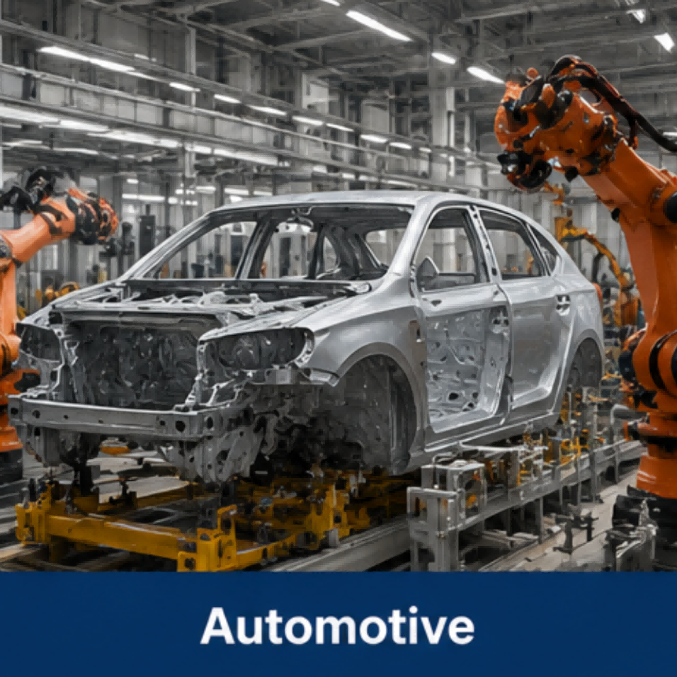 Automotive components manufacturing application